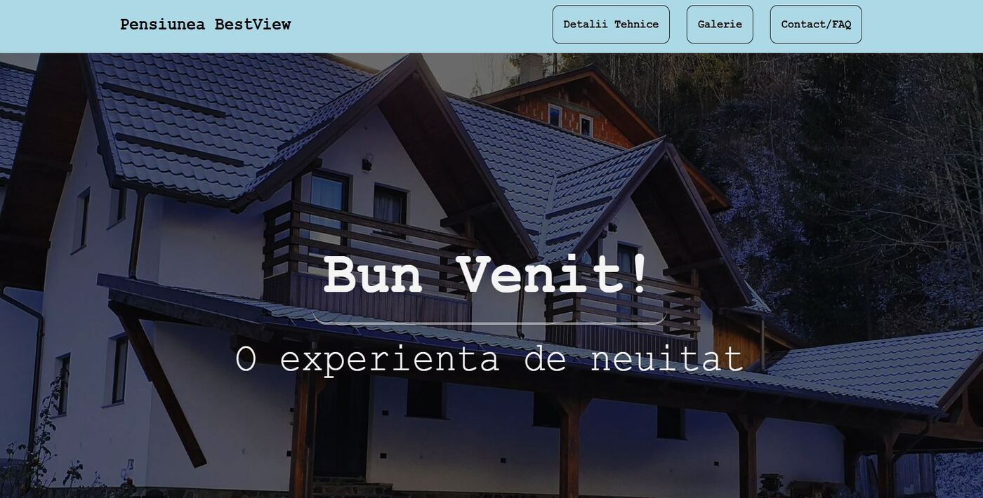 atestat pensiune turism